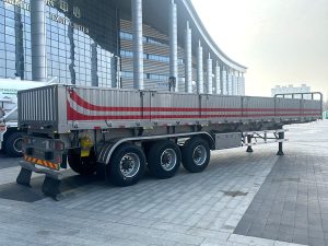 Side-Tipping Dump Semi-Trailer Trailer