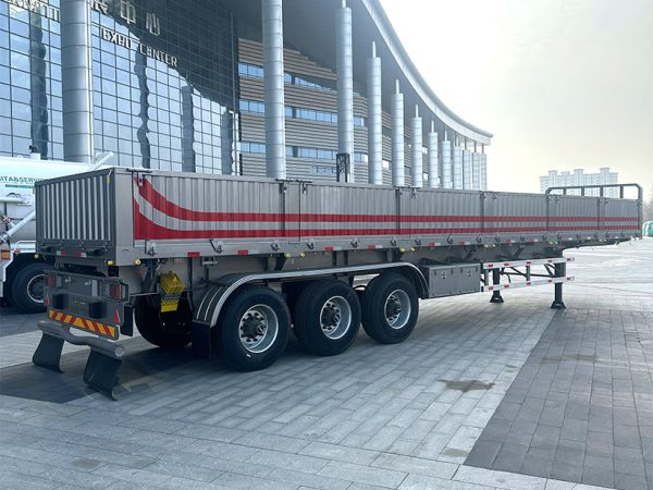 Side-Tipping Dump Semi-Trailer Trailer