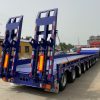 8-Axle Dual-Purpose Low Flatbed Semi-Trailer With Lock