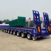 8-Axle Dual-Purpose Low Flatbed Semi-Trailer With Lock